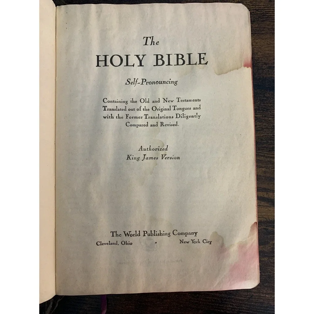 N/A holy bible